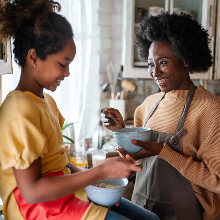 Genetics happy-black-mother