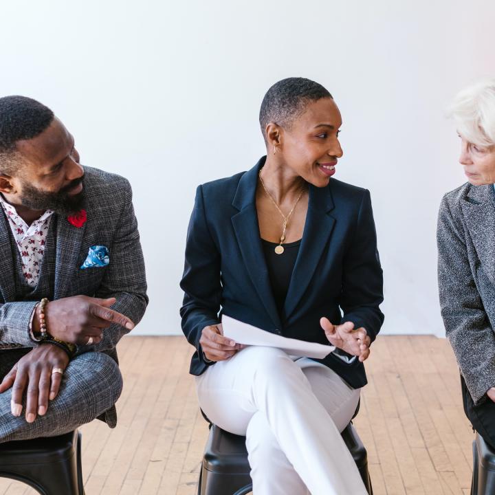 Business people in conference room